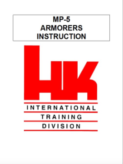 Hk Mp5 ARmorers Manual